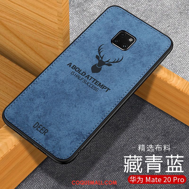 Étui Huawei Mate 20 Pro Incassable Modèle Fleurie Tout Compris, Coque Huawei Mate 20 Pro Protection Tissu