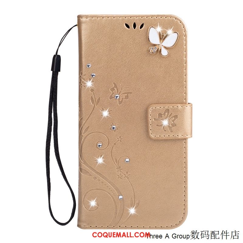 Étui Huawei Mate 20 Rs Fluide Doux Strass Incassable, Coque Huawei Mate 20 Rs Or Silicone
