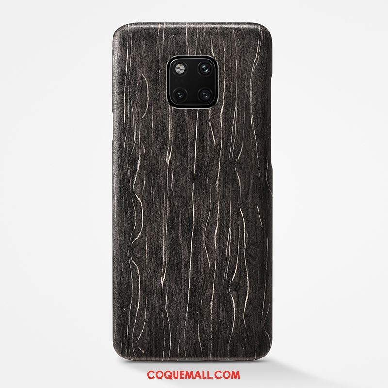 Étui Huawei Mate 20 Rs Incassable Noir Tout Compris, Coque Huawei Mate 20 Rs Bois En Bois