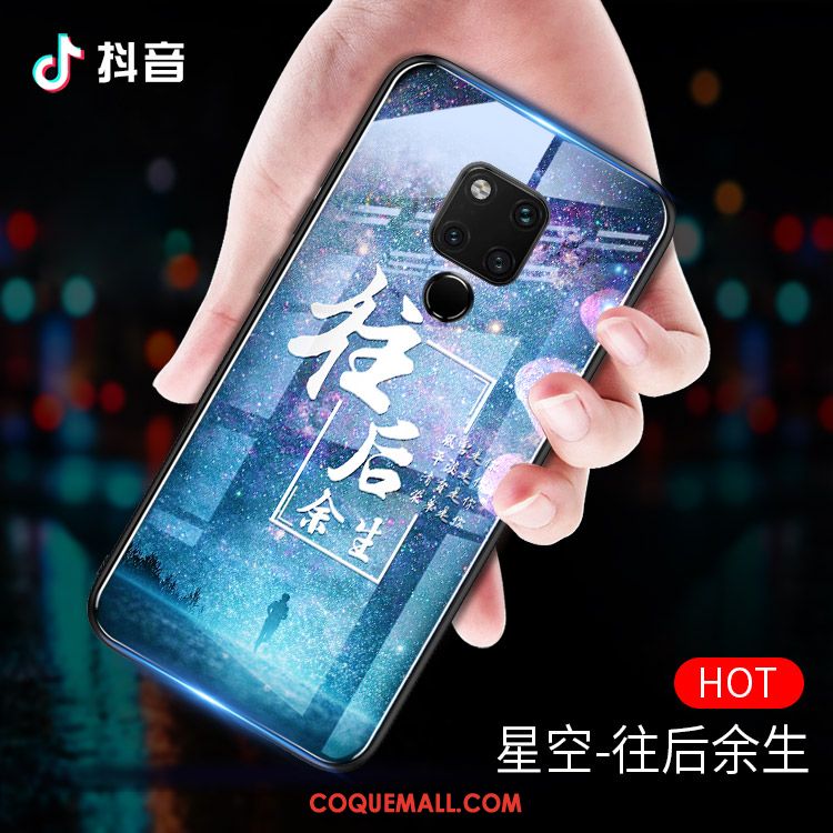 Étui Huawei Mate 20 X Incassable Personnalité Créatif, Coque Huawei Mate 20 X Bleu Protection