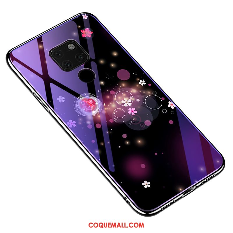 Étui Huawei Mate 20 X Protection Téléphone Portable Placage, Coque Huawei Mate 20 X Verre Trempé Incassable