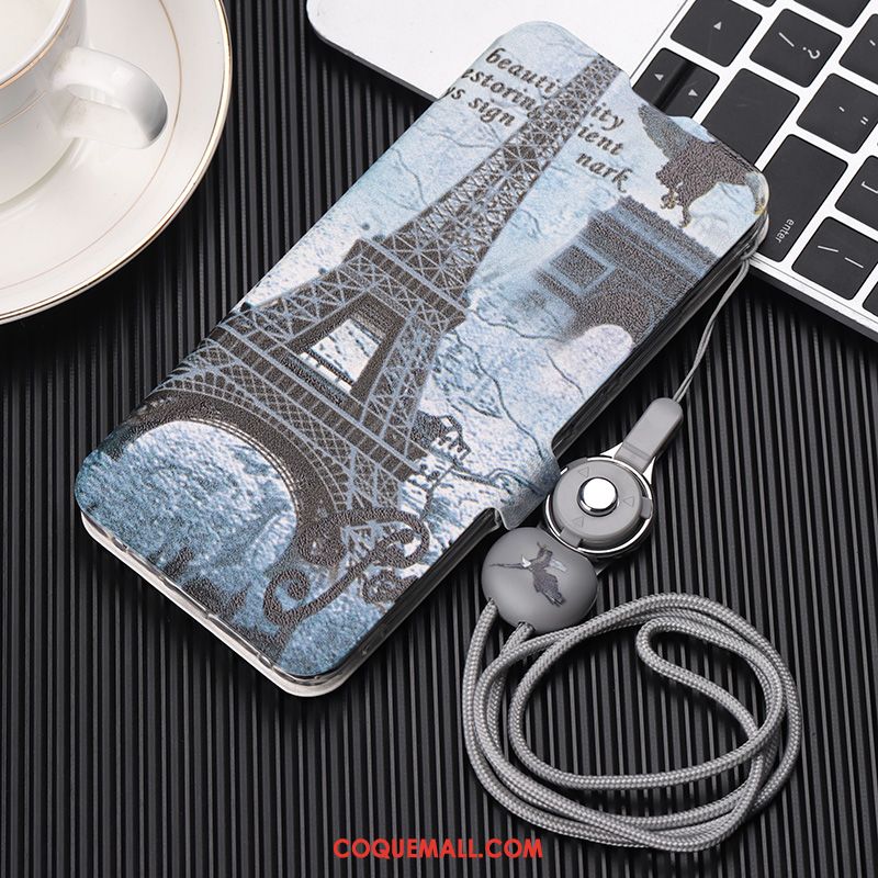 Étui Huawei Mate 20 X Protection Étui En Cuir Gris, Coque Huawei Mate 20 X Téléphone Portable Tendance