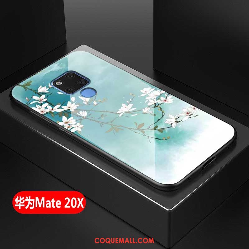 Étui Huawei Mate 20 X Simple Incassable Téléphone Portable, Coque Huawei Mate 20 X Fluide Doux Frais