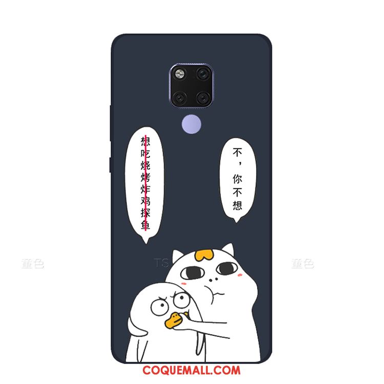 Étui Huawei Mate 20 X Téléphone Portable Canard Petit, Coque Huawei Mate 20 X Noir Chat