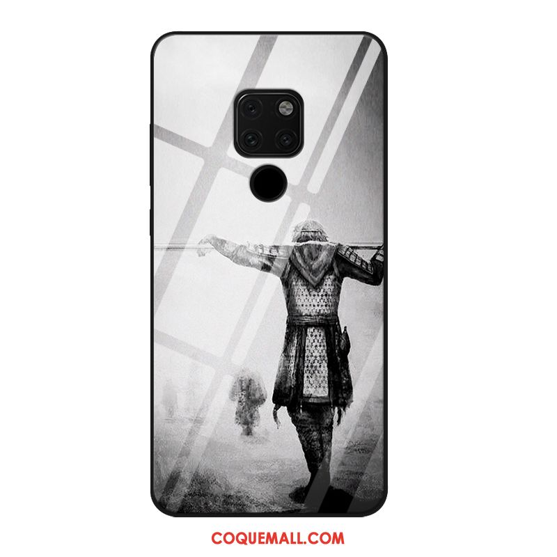 Étui Huawei Mate 20 X Violet Téléphone Portable Gris, Coque Huawei Mate 20 X Grand Personnalisé