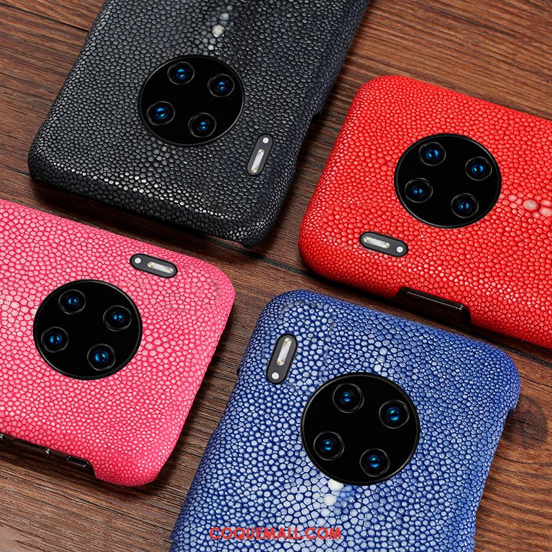 Étui Huawei Mate 30 Pro Créatif En Cuir Marque De Tendance, Coque Huawei Mate 30 Pro Difficile Très Mince