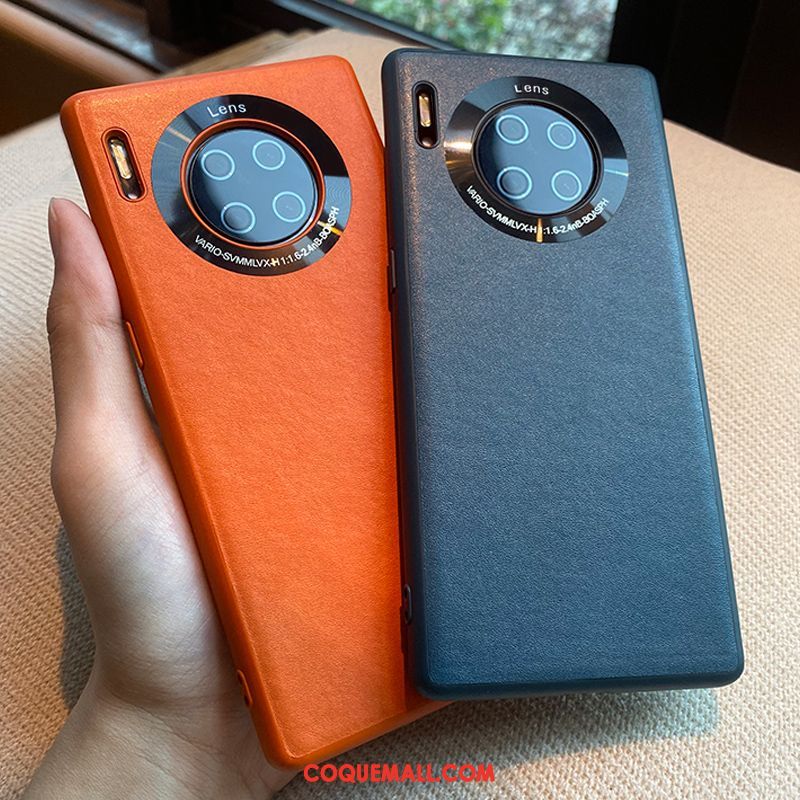 Étui Huawei Mate 30 Pro Silicone Incassable Créatif, Coque Huawei Mate 30 Pro Tout Compris Luxe Braun