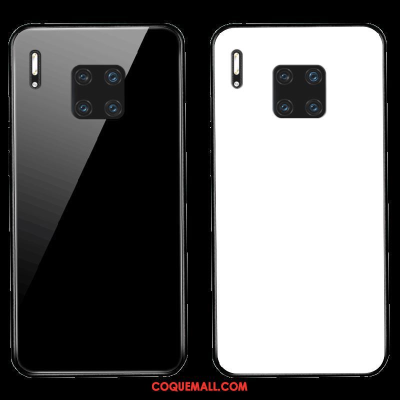 Étui Huawei Mate 30 Rs Noir Authentique Difficile, Coque Huawei Mate 30 Rs Couleur Unie Très Mince