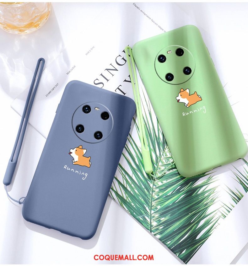 Étui Huawei Mate 40 Pro Créatif Dessin Animé Net Rouge, Coque Huawei Mate 40 Pro Tout Compris Silicone