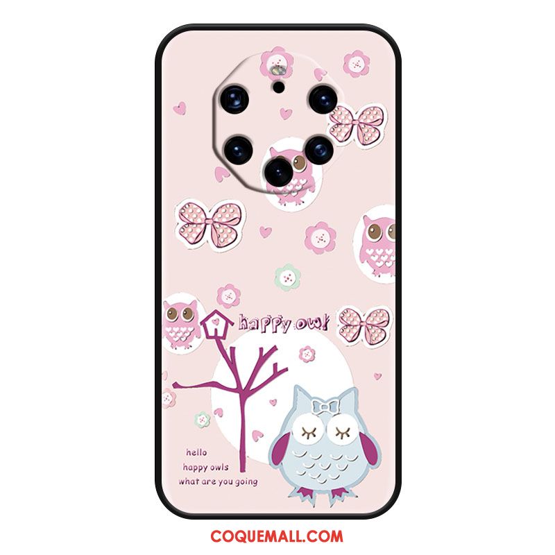 Étui Huawei Mate 40 Rs Rose Ornements Suspendus Frais, Coque Huawei Mate 40 Rs Incassable Protection