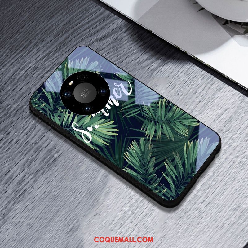 Étui Huawei Mate 40 Simple Silicone Fluide Doux, Coque Huawei Mate 40 Nouveau Tendance