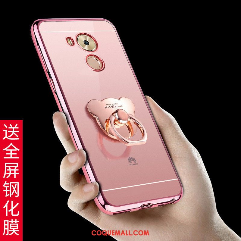 Étui Huawei Mate 8 Or Rose Tempérer Silicone, Coque Huawei Mate 8 Incassable Tout Compris