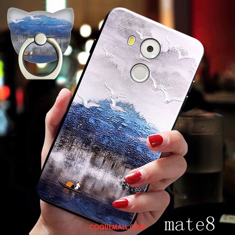Étui Huawei Mate 8 Silicone Protection Personnalité, Coque Huawei Mate 8 Créatif Très Mince