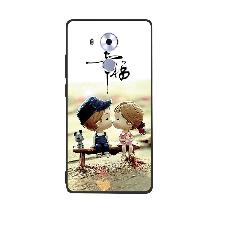 Étui Huawei Mate 8 Téléphone Portable Incassable Protection, Coque Huawei Mate 8 Fluide Doux Beige