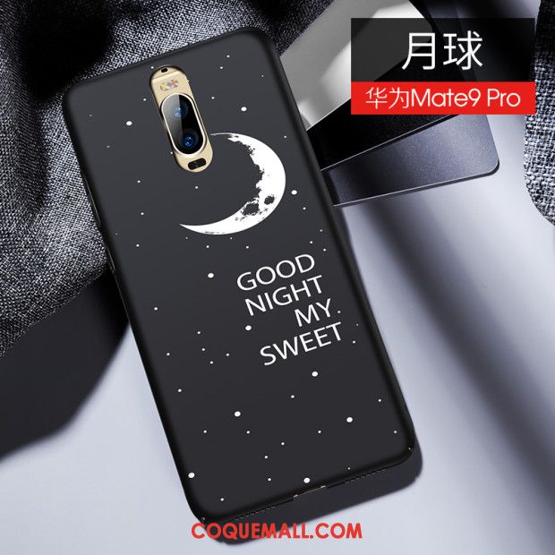 Étui Huawei Mate 9 Pro Noir Très Mince Tout Compris, Coque Huawei Mate 9 Pro Téléphone Portable Incassable