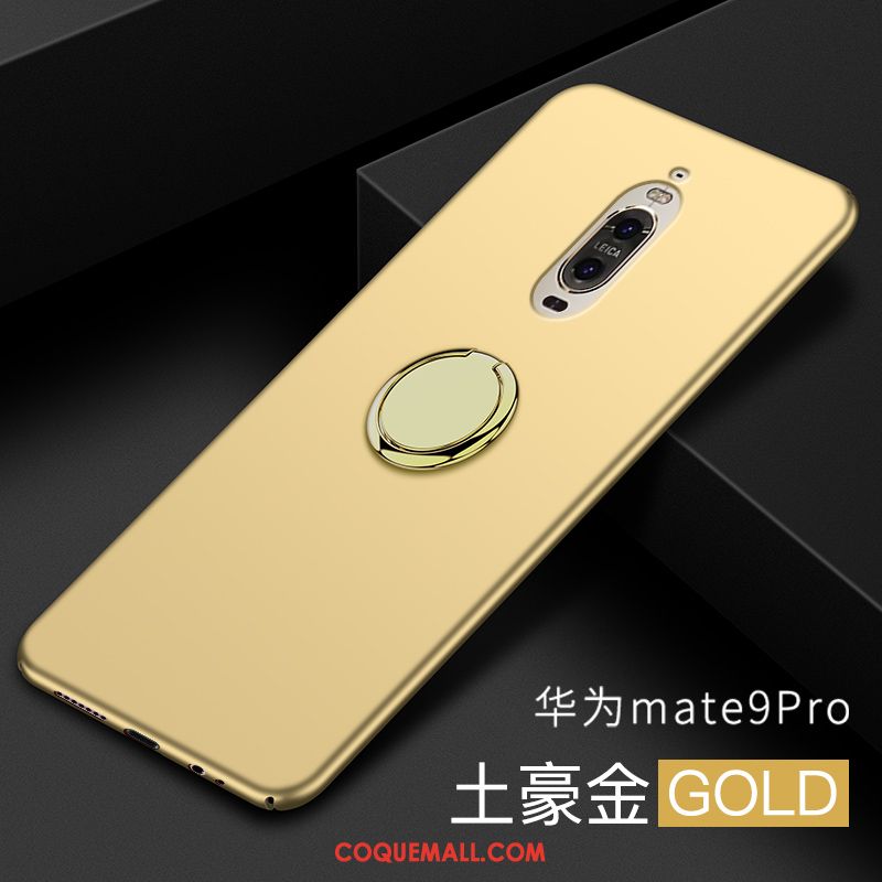 Étui Huawei Mate 9 Pro Protection Or Difficile, Coque Huawei Mate 9 Pro Téléphone Portable Délavé En Daim