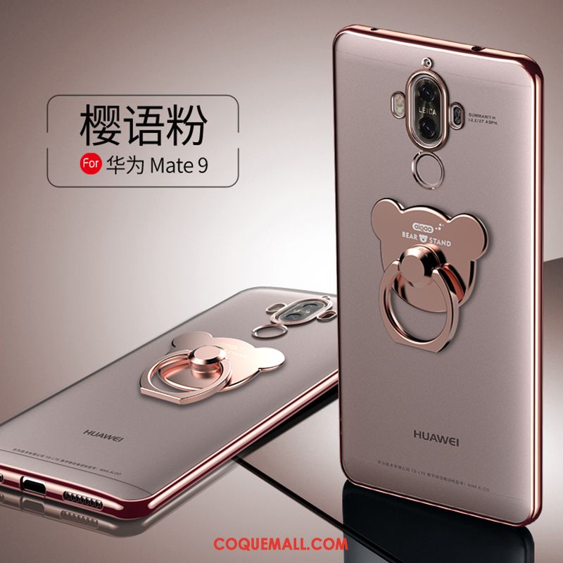 Étui Huawei Mate 9 Transparent Créatif Téléphone Portable, Coque Huawei Mate 9 Protection Fluide Doux