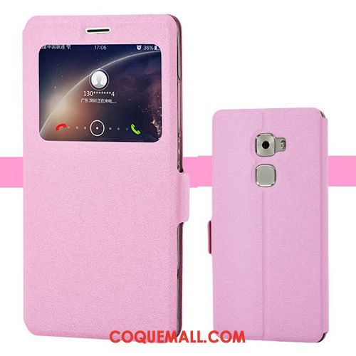 Étui Huawei Mate S Légère Silicone Rose, Coque Huawei Mate S Or Téléphone Portable