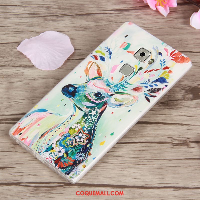 Étui Huawei Mate S Protection Fluide Doux Gaufrage, Coque Huawei Mate S Silicone Dessin Animé