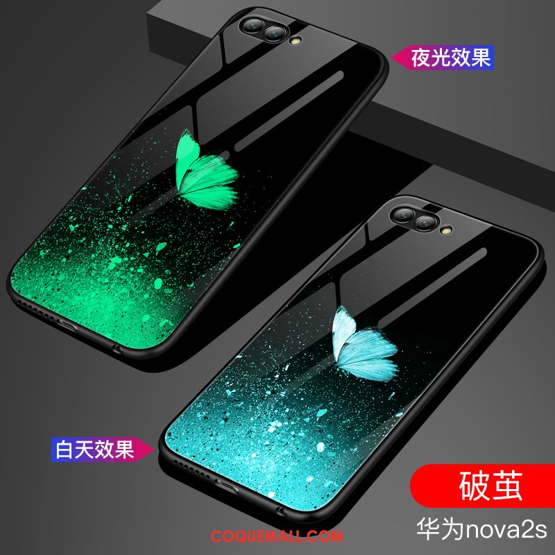 Étui Huawei Nova 2s Tout Compris Miroir Créatif, Coque Huawei Nova 2s Mode Tendance