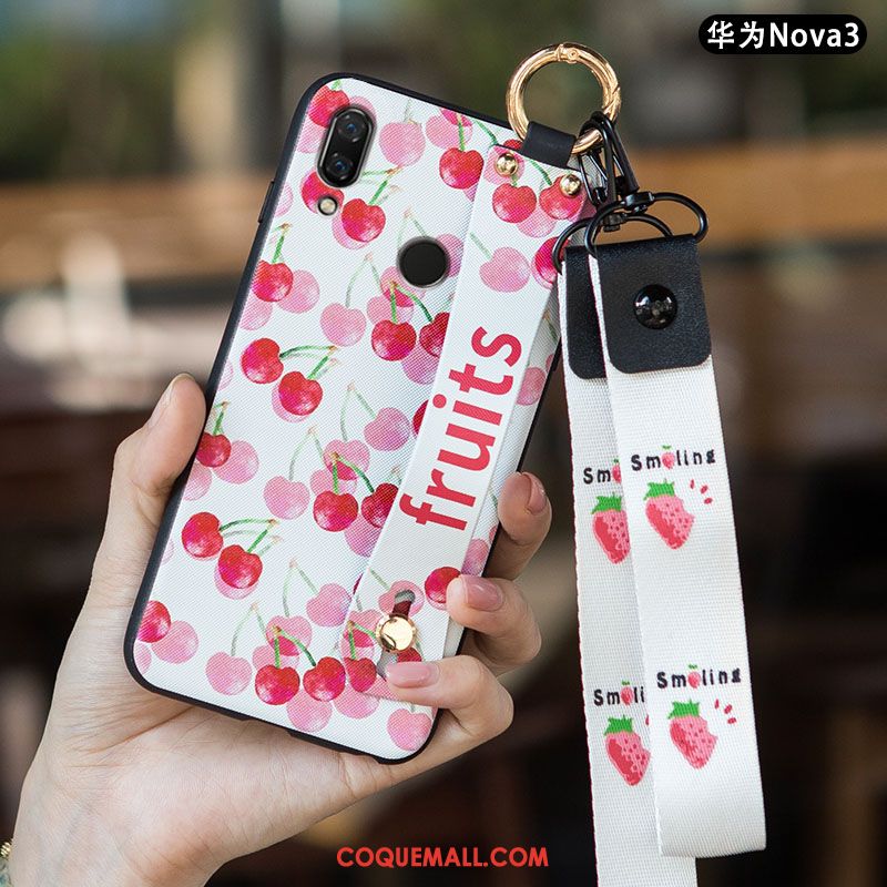 Étui Huawei Nova 3 Ornements Suspendus Petit Art, Coque Huawei Nova 3 Téléphone Portable Incassable