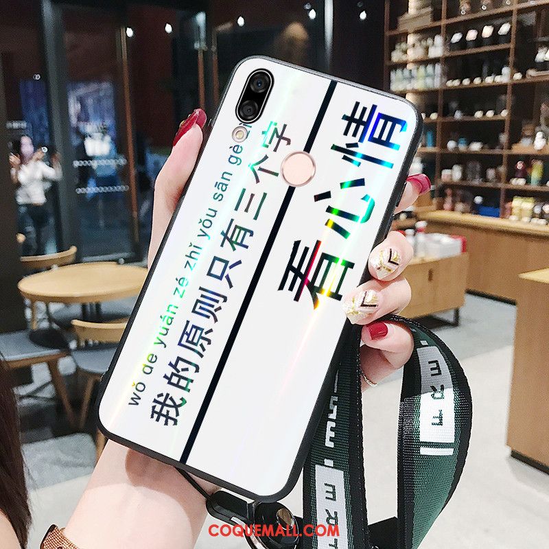 Étui Huawei Nova 3e Coloré Amoureux Téléphone Portable, Coque Huawei Nova 3e Incassable Créatif