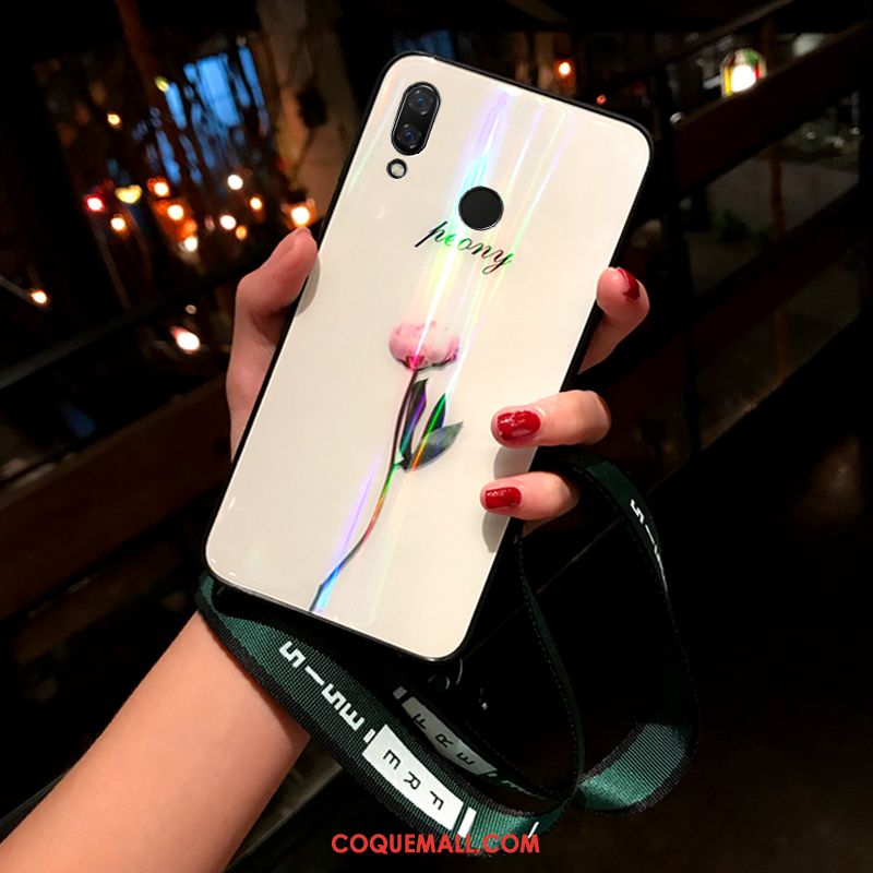 Étui Huawei Nova 3e Frais Marque De Tendance Coloré, Coque Huawei Nova 3e Net Rouge Jeunesse