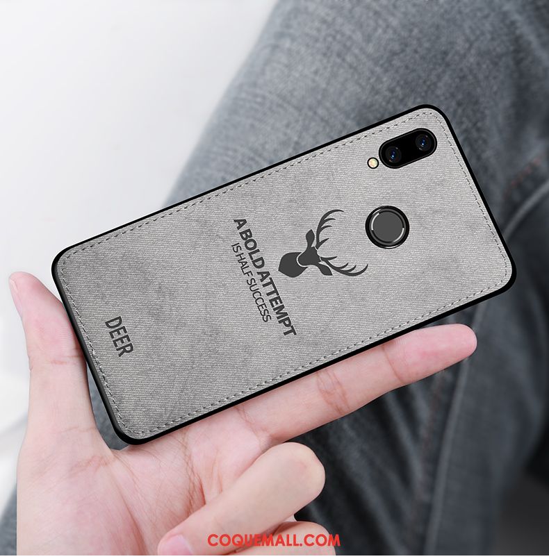 Étui Huawei Nova 3e Modèle Fleurie Tout Compris Très Mince, Coque Huawei Nova 3e Tissu Incassable