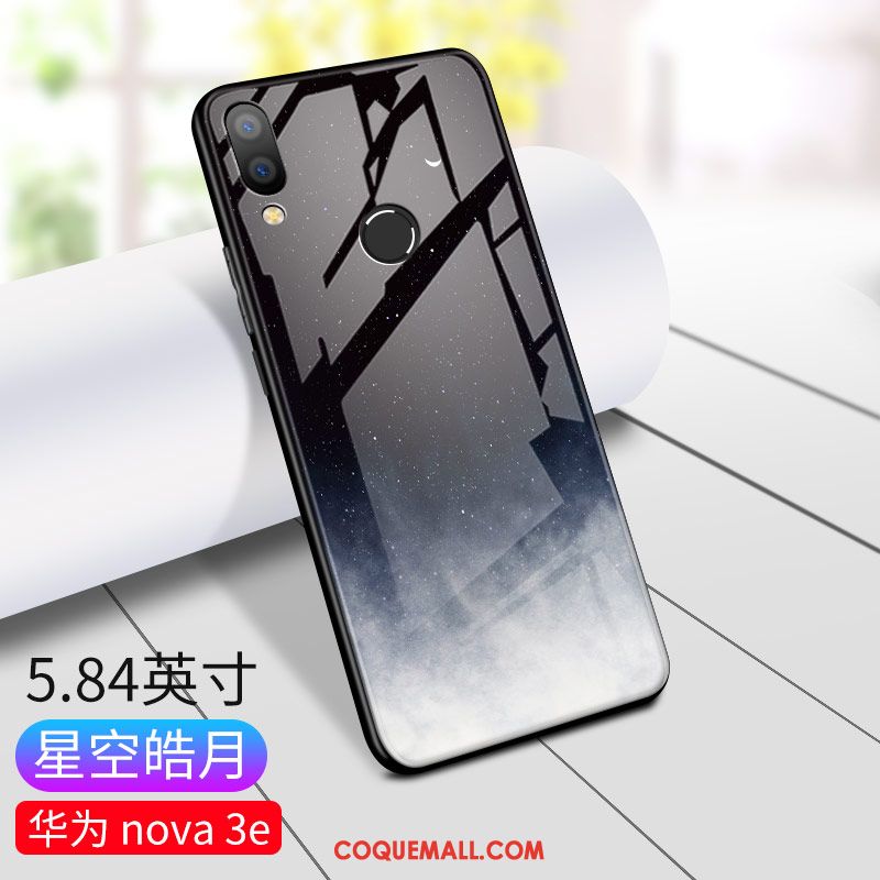 Étui Huawei Nova 3e Personnalité Incassable Téléphone Portable, Coque Huawei Nova 3e Nouveau Ornements Suspendus