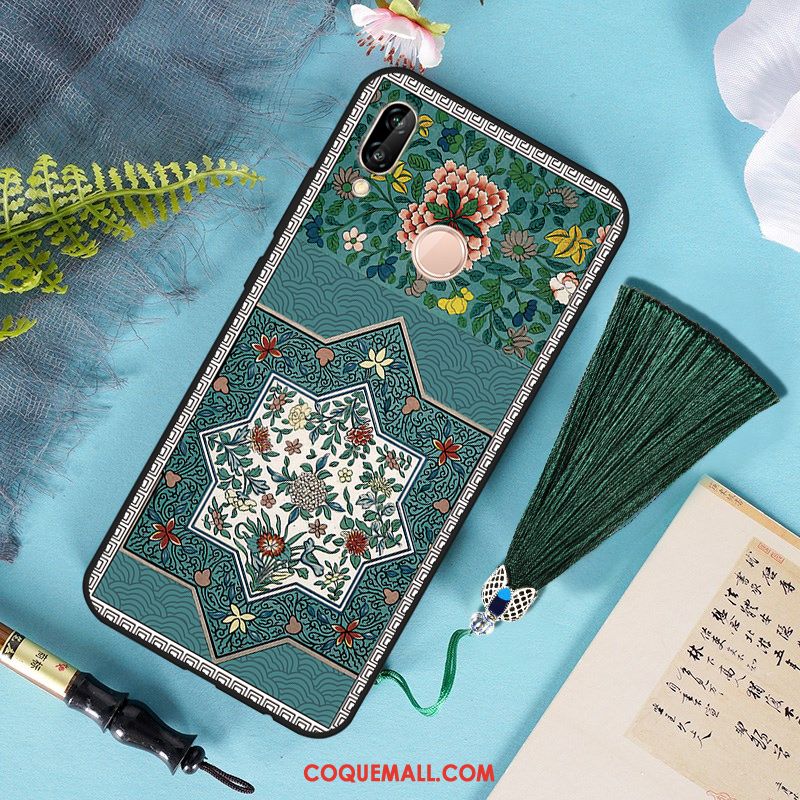 Étui Huawei Nova 3e À Franges Incassable Art, Coque Huawei Nova 3e Protection Jeunesse