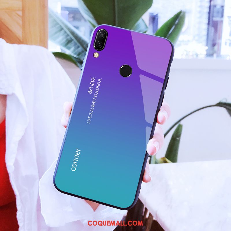 Étui Huawei Nova 3i Amoureux Tout Compris Violet, Coque Huawei Nova 3i Téléphone Portable Verre