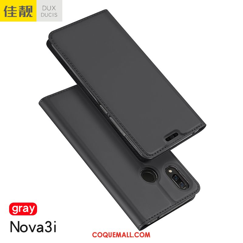 Étui Huawei Nova 3i Business Silicone Carte, Coque Huawei Nova 3i Nouveau Incassable