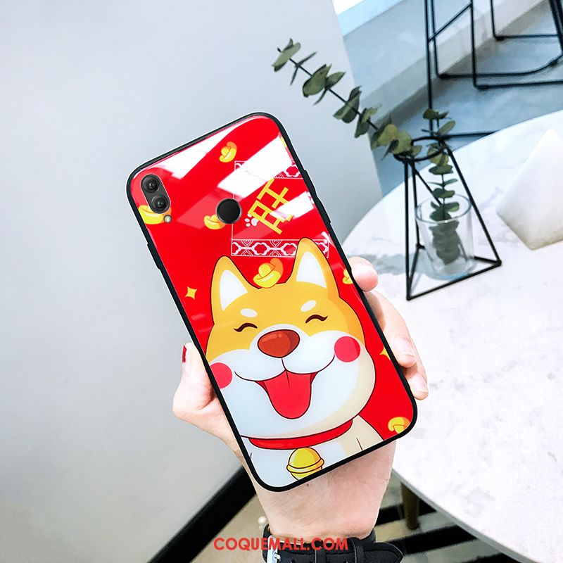 Étui Huawei Nova 3i Frais Élégant Téléphone Portable, Coque Huawei Nova 3i Verre Silicone