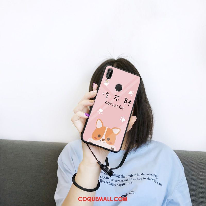 Étui Huawei Nova 3i Incassable Miroir Protection, Coque Huawei Nova 3i Dessin Animé Tendance