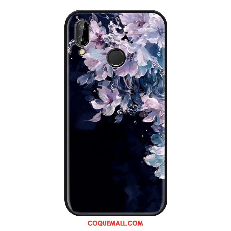 Étui Huawei Nova 3i Vent Fleur Silicone, Coque Huawei Nova 3i Mode Clair