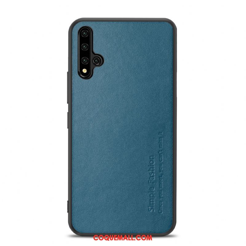 Étui Huawei Nova 5t Cuir Haut Luxe Tout Compris, Coque Huawei Nova 5t Très Mince Téléphone Portable