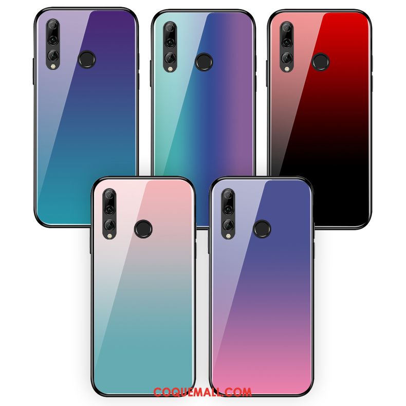 Étui Huawei P Smart+ 2019 Couleur Silicone Vent, Coque Huawei P Smart+ 2019 Simple Clair