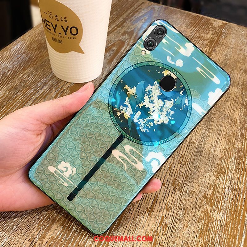 Étui Huawei P Smart 2019 Délavé En Daim Tout Compris Jeunesse, Coque Huawei P Smart 2019 Silicone Téléphone Portable