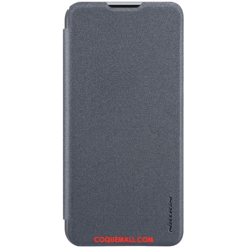 Étui Huawei P Smart 2019 Similicuir En Cuir Légères, Coque Huawei P Smart 2019 Gris Téléphone Portable