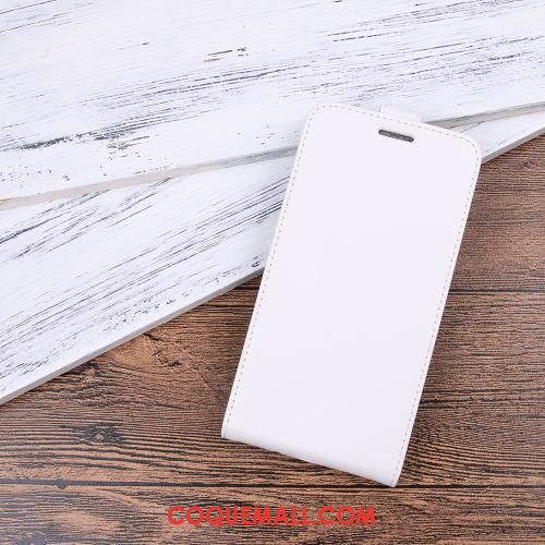 Étui Huawei P Smart+ Blanc Étui En Cuir Téléphone Portable, Coque Huawei P Smart+ Protection