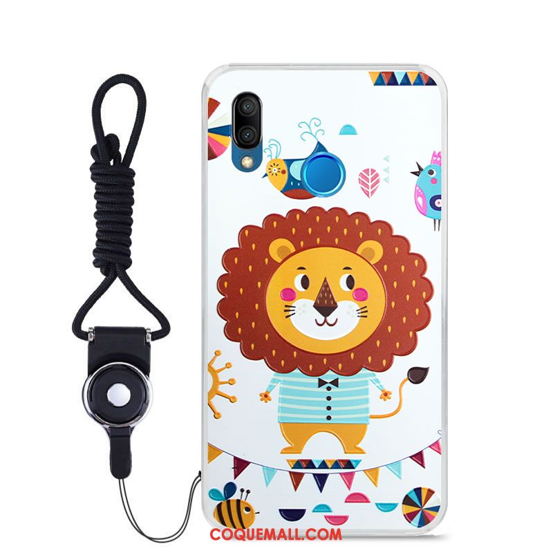 Étui Huawei P Smart+ Fluide Doux Couleur Peinture, Coque Huawei P Smart+ Jeunesse Tout Compris