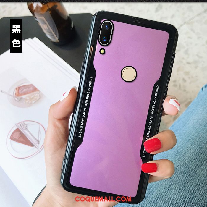 Étui Huawei P Smart+ Protection Transparent Incassable, Coque Huawei P Smart+ Téléphone Portable Noir