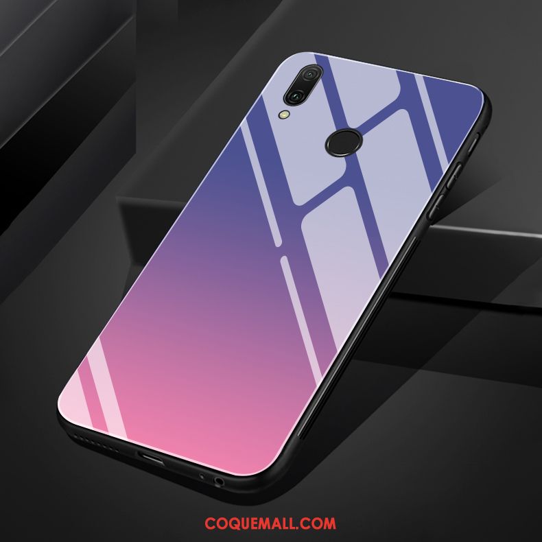 Étui Huawei P Smart Z Téléphone Portable Couleur Dégradé De Couleur, Coque Huawei P Smart Z Verre Clair