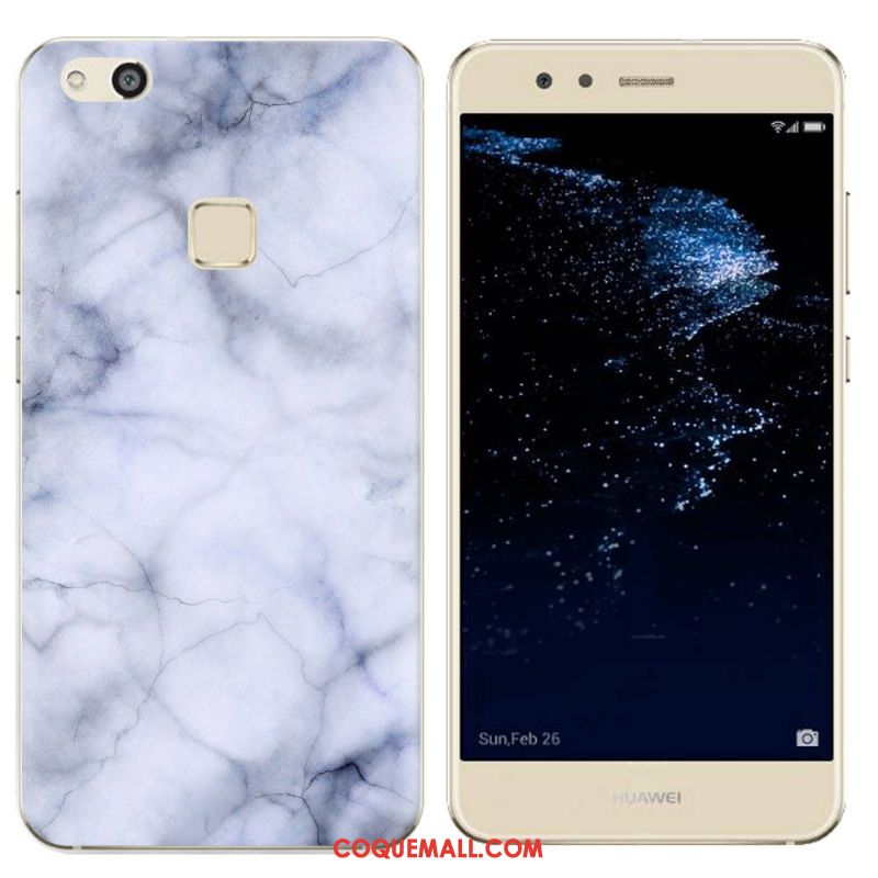 Étui Huawei P10 Lite Blanc Jeunesse Modèle Fleurie, Coque Huawei P10 Lite Créatif Téléphone Portable