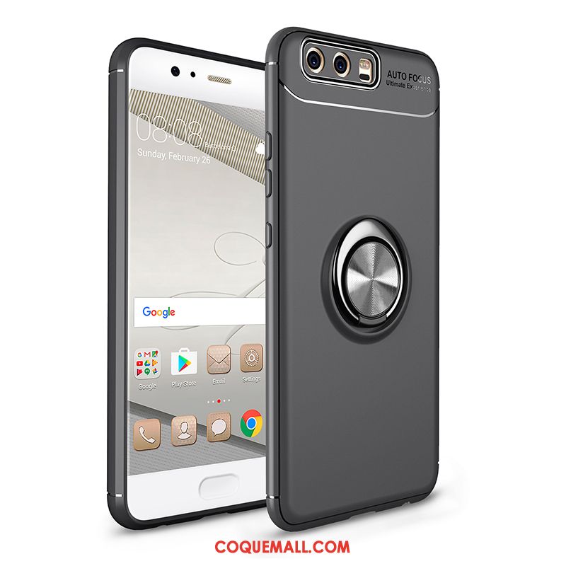 Étui Huawei P10 Plus Incassable Tout Compris Protection, Coque Huawei P10 Plus Anneau Téléphone Portable