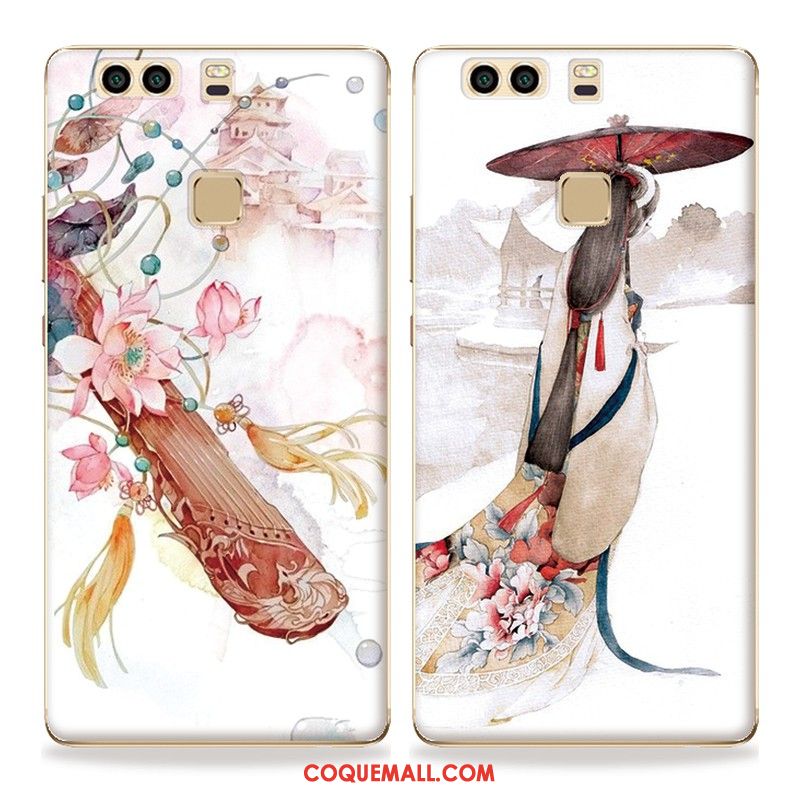 Étui Huawei P10 Plus Téléphone Portable Art Ornements Suspendus, Coque Huawei P10 Plus Fluide Doux Tout Compris