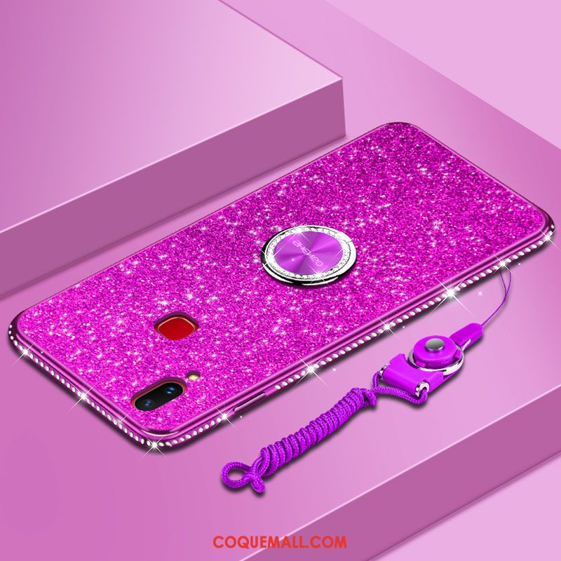 Étui Huawei P20 Lite Personnalité Ornements Suspendus Protection, Coque Huawei P20 Lite Violet Silicone