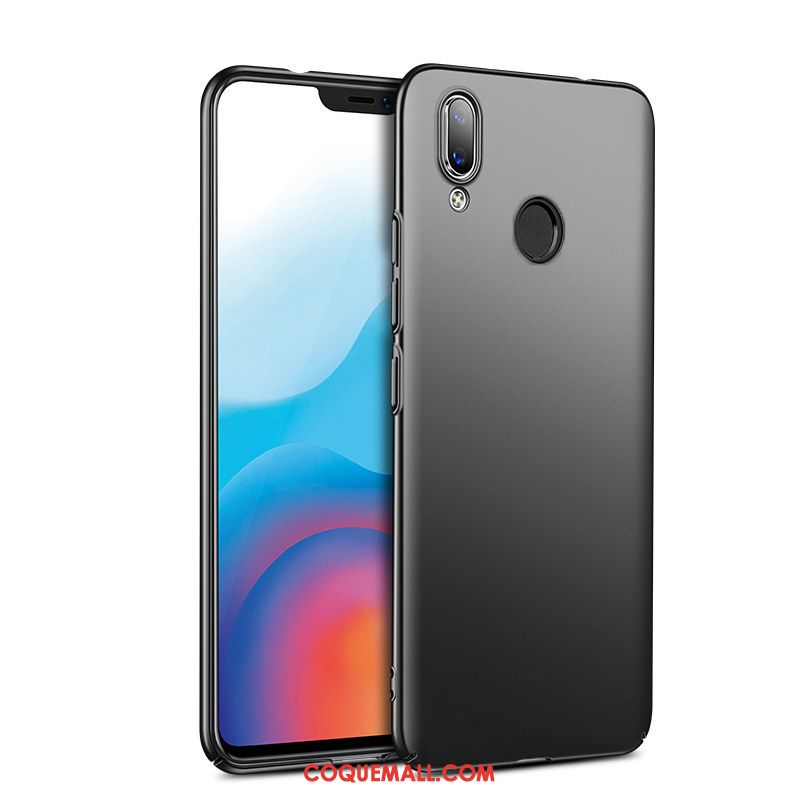 Étui Huawei P20 Lite Protection Tendance Simple, Coque Huawei P20 Lite Noir Téléphone Portable