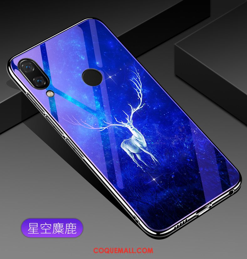 Étui Huawei P20 Lite Tout Compris Personnalité Miroir, Coque Huawei P20 Lite Verre Téléphone Portable