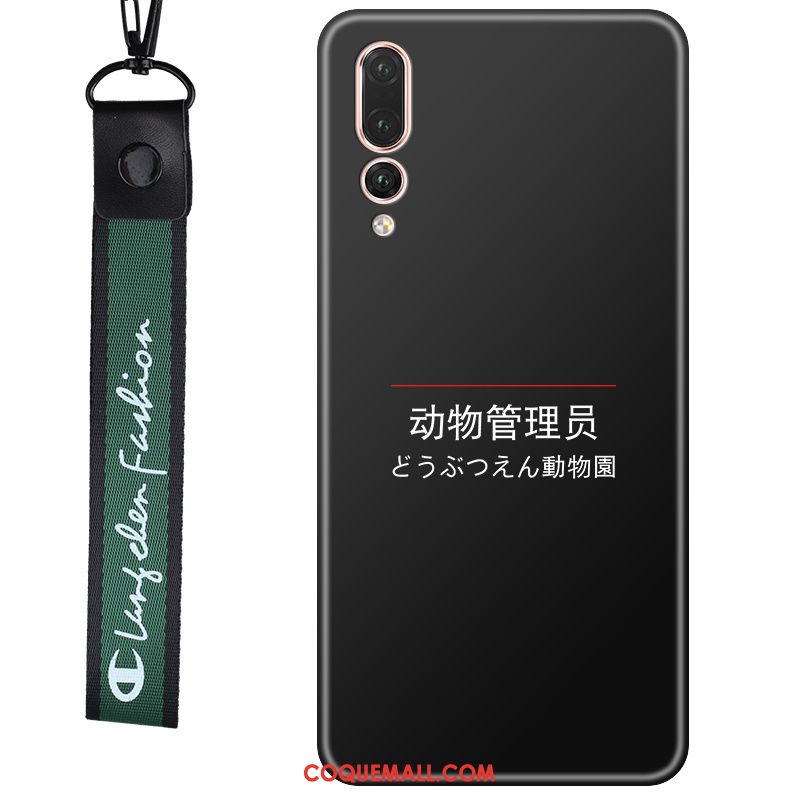 Étui Huawei P20 Pro Créatif Tout Compris Noir, Coque Huawei P20 Pro Téléphone Portable Fluide Doux